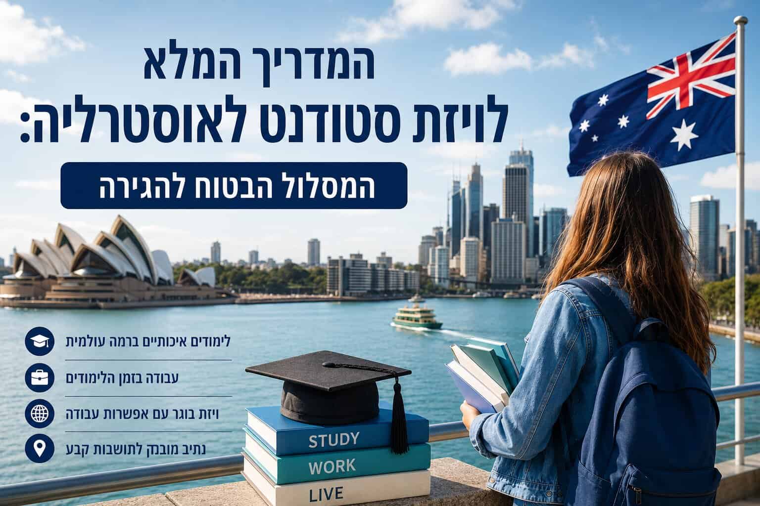 המדריך המלא לויזת סטודנט לאוסטרליה: המסלול הבטוח להגירה