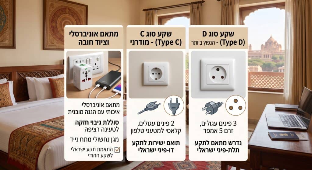 שקע חשמל בהודו